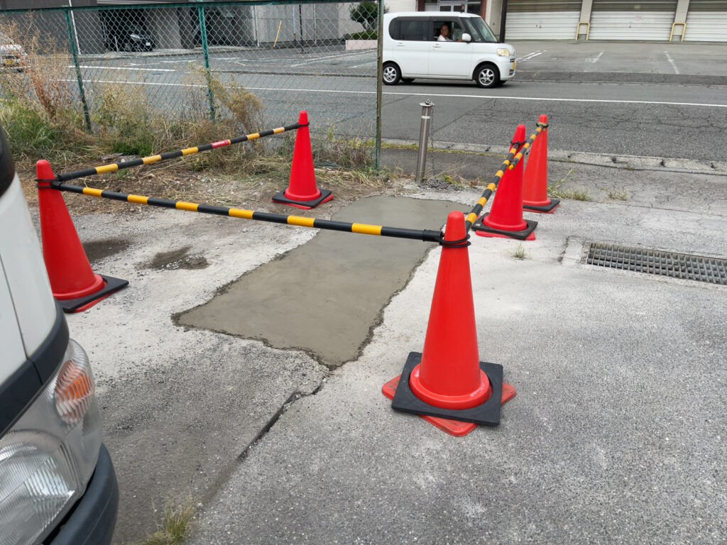 解体工事　解体　看板　格安　安　山梨県